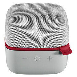 HAMA Enceinte Bluetooth ''Cube'' - Gris Enceinte nomade Bluetooth - True-Wireless-Stereo - 5W  avec haut-parleur de graves de 40 mm