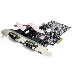 Avis StarTech.com Carte PCI Express avec 4 Ports DB-9 RS232 - Adaptateur PCIe Série - UART 16550