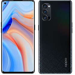 OPPO Reno 4 Pro - 5G - 12/256 Go - Noir Smartphone 6,5" AMOLED 90Hz - Snapdragon 765G 5G - RAM 12Go - 4000 mAh - SuperVOOC 2.0 - 65W - Caméra 48MP - ColorOS 7.2 - Android 10