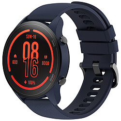 Xiaomi Mi Watch - Acier - 46mm - Bleu Montre connectée avec suivi professionnel - 17 modes de sport - GPS - Etanche 50m - Autonomie jusqu'à 22 jours - Capteur cardiaque - Suivi du sommeil - Bluetooth 5.1