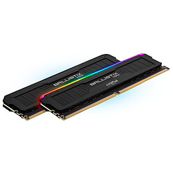 Ballistix Max - 2 x 8 Go - DDR4 4000 MHz - RGB - Noir