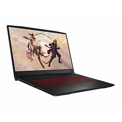 MSI Katana GF76 12UGSO-632XFR  17,3'' Full HD 144Hz - NVIDIA GeForce RTX 3070 Ti - Intel Core i7-12650H - SSD 512 Go - RAM 32 Go DDR5 - Sans OS