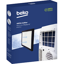 Beko Filtre climatiseur 2-en-1 - BPHEPA13 Filtre de remplacement HEPA 13 - BP113H