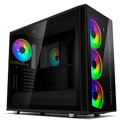 Fractal Design Define S2 Vision - E-ATX - RGB - Noir - Avec fenêtre