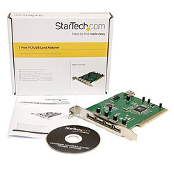 StarTech.com Carte Adaptateur PCI vers 7 Ports USB 2.0