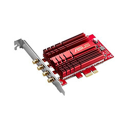 ASUS - PCE-AC88 - Adaptateur PCIe Wi-Fi AC3100 double bande.