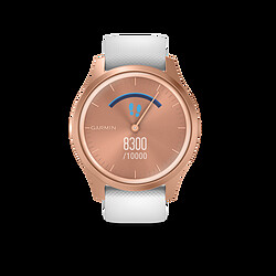 Acheter Montre connectée Femme Garmin Vivomove Style 010-02240-00 - Bracelet Silicone Blanc