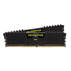 Corsair Vengeance LPX Black Heat 16 Go (2*8 Go) 2666 Mhz  DIMM Unbuffered compatible AMD RYZEN and Intel® 200 Vengeance LPX Black Heat 16 Go (2*8 Go) 2666 Mhz  DIMM Unbuffered compatible AMD RYZEN and Intel® 200