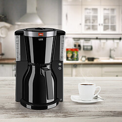 Melitta CAFETIÈRE LOOK IV THERM SELECTION NOIR-ACIER BROSSE