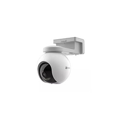 EZVIZ Caméra de vidéosurveillance connectée EB8 4G motorisée sur batterie - Extérieur 4G - Localisation GPS appareil - Résolution 2K - vue 360° - Batterie 10 400mAh - Détection intelligente des mouvements humains - Sirène et flash - IP67 - Vision nocturne