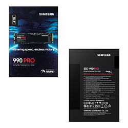 Acheter Samsung Disque SSD 990 PRO 4 To