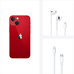 Apple iPhone 13 Mini - 128 Go - Rouge - sans écouteurs