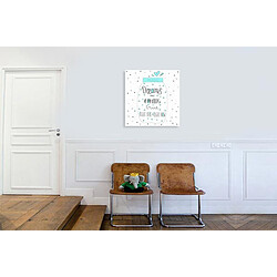 Avis DECLIKTABLEAU Tableau Quotes Dreams Come True 50x50