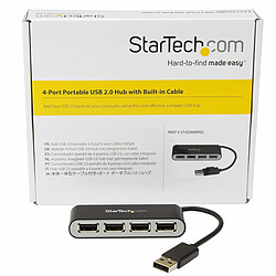 Acheter StarTech.com Hub USB 2.0 portable à 4 ports avec câble intégré