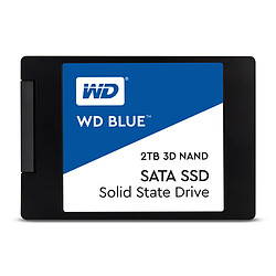 Western Digital WD BLUE 2 To 2.5'' SATA III (6 Gb/s) Disque SSD  2.5'' SATA III (6 Gb/s) 540 Mo/s WDS200T2B0A