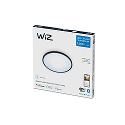 Avis WiZ Lampe connectée Ceiling SuperSlim - 16 W - Blanc variable - Noir