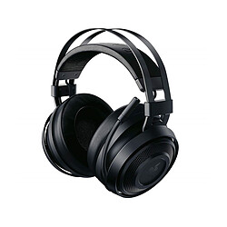 Razer Nari Essential - Sans Fil Casque gamer - Son 7.1 Virtual Surround THX Spatial Audio - Compatible PC / PS4 - Connexion sans fil 2,4 Ghz avec récepteur USB - Noir