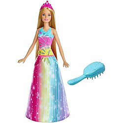Barbie Princesse arc en ciel sons et lumières - FRB12