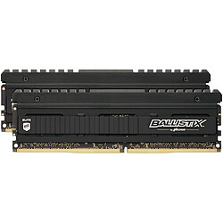 Ballistix ELITE Noir 16 Go (2x 8 Go) 3600 MHz CL16 SR