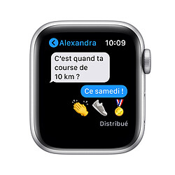 Avis Apple Watch Series 6 - GPS - 40 - Alu Argent / Bracelet Sport Blanc - Regular · Reconditionné