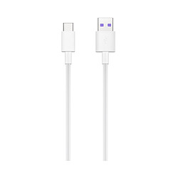 Huawei Câble de charge et de synchronisation USB vers USB-C AP71 - Blanc pas cher