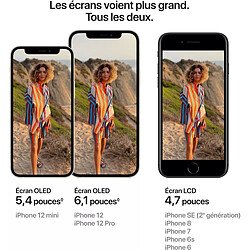 Apple iPhone 12 - 128GB - Violet - sans écouteurs pas cher