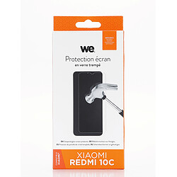 Avis WE Verre Trempé pour [XIAOMI REDMI 10C] - Film Protection Ecran Anti-Rayures - Anti-Bulles d'Air - Ultra Résistant - Dureté 9H Glass