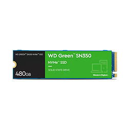 Western Digital WD Green SN350 - 480 Go NVMe™ SSD - Bleu