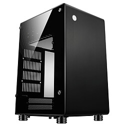 Jonsbo U1 Plus Black - Verre trempé Boitier PC MINI-ITX - Noir