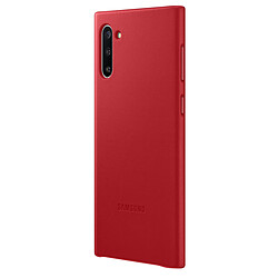 Avis Samsung Coque cuir Galaxy Note10 - Rouge · Reconditionné