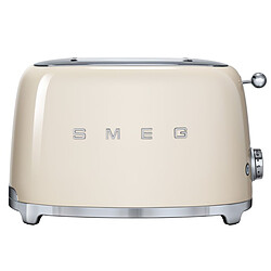 Smeg Grille-pain Crème - TSF01CREU