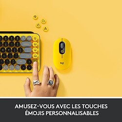 Avis Clavier Sans Fil Logitech - POP Keys Mecanique avec Touches Emoji Personnalisables, Bluetooth ou USB, Design Compact Durable - J