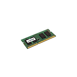 Mémoire portable CRUCIAL SO-DIMM DDR3 PC3-12800 - 8 Go - 1600 MHz - CAS 11