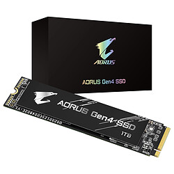 Aorus Gen4 1 To - M.2 2280 - PCIe 4.0 NVMe 1.3 SSD interne - GP-AG41TB - 5000 mo/s