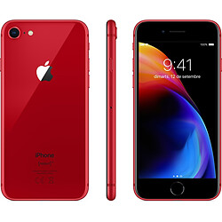 Apple iPhone 8 - 64 Go - MRRM2ZD/A - PRODUCT RED Special Edition · Reconditionné iPhone 8 - 4,7'' Retina HD - 4G+ - 64 Go - iOS 12 - Puce A11 - Recharge sans fil