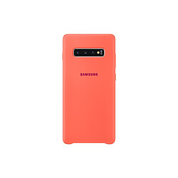 Samsung Coque Silicone Galaxy S10 Plus - Rose