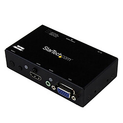 StarTech.com Switch 2x1 HDMI et VGA vers HDMI avec convertisseur VGA vers HDMI et commutation prioritaire - 1080p Video Switches