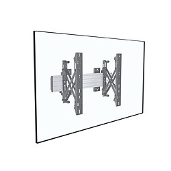 Avis MULTIBRACKETS Fixation push in pop out MBW1U Silver pour moniteur 101,6cm 40" 165,1cm 65" Capacité 30 kg VESA 100 x100 600x400 mm