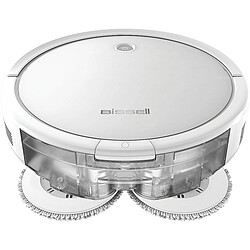 Bissell SpinWave Robot - 2931N Robot aspirateur 2 en 1 - Deux modes de nettoyage - Aspire avec puissance - Lave activemente - Autonomie 130 min - Parquets/tapis/carrelages - Deux réservoirs distincts - Action mécanique du lavage (disques frottants) - Pilotage par application - 50dB en