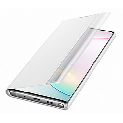 Acheter Samsung Clear View Cover Galaxy Note10 - Blanc