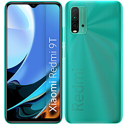 Xiaomi Redmi 9T - 128Go - Vert Redmi 9T - 128 Go - Vert - 6000mAh (typ) - Écran FHD+ de 6.53" - Quadruple caméra - 4GB de RAM