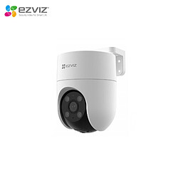 Caméra de sécurité Ezviz H8C 2K - Extérieur Résolution 2K - Couverture panoramique à 360° - Vision nocturne en couleur - Détection par IA des formes humaines - Suivi automatique - Défense active avec sirène et lampe flash - IP67