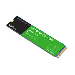 Avis Western Digital WD Green SN350 - 480 Go NVMe™ SSD - Bleu