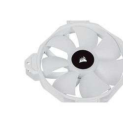 Acheter Corsair Trois ventilateurs PWM 120mm iCUE SP120 RGB ELITE Performance blanc avec Lighting Node CORE