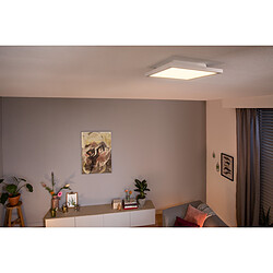 Acheter Philips Hue Plafonnier connecté AURELLE - Panneau LED 30x30cm 28W - Blanc - White Ambiance - Télécommande Hue incluse