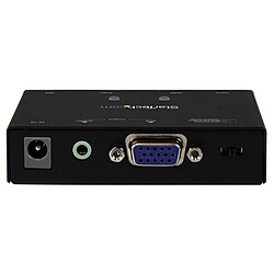 Avis StarTech.com Switch 2x1 VGA et HDMI vers VGA avec convertisseur HDMI vers VGA et commutation prioritaire - 1080p