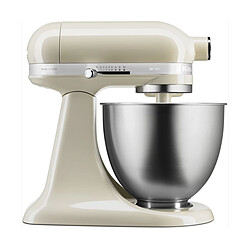 Kitchenaid Robot Pâtissier Mini 3,3L - Crème Gamme Mini pour les espaces restreints - 25% plus léger - 20% plus petit