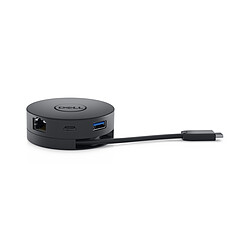 Dell Adaptateur mobile USB-C -USB 3.1  Type-C Noir pas cher