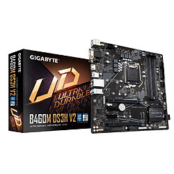 Gigabyte B460M DS3H V2 Carte mère micro ATX - Socket LGA 1200 - Chipset Intel B460 Express