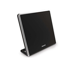 Philips Antenne design PLAT - 49 db - TNT HD - noir